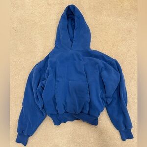 Yeezy Gap Blue Hoodie Small